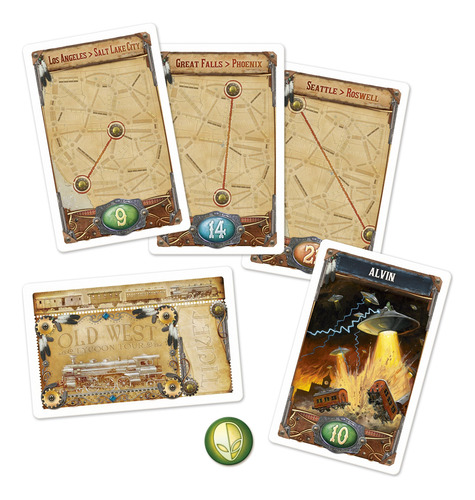 Ticket To Ride Map Collection V6 Francia Y Viejo Oeste