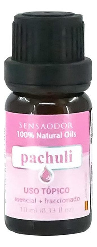 Aceite Esencial Fraccionado Aroma Pachuli 10 Ml