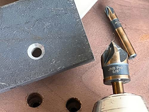 Juego De Brocas A Avellanador Jnbpro Para Metal - 5 Piezas D