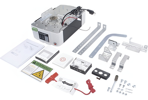 Kit Puertas Garage 1/2hp Fuerte Silencioso Riel 3mts En