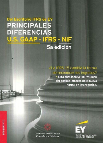 Libro Del Escritorio Ifrs De Ey Principales Diferencias  U.s