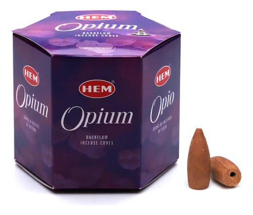 Cono Hem Reflujo Fragancia Opium En Caja X 40 Unidades 115g