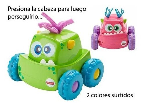 Monstruo Presiona Y Persigue Fisher Price Mattel Rg16