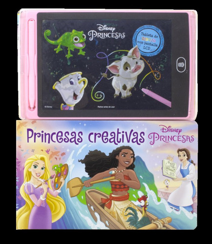 Disney. Princesas Creativas, De Disney. Editorial Libros Disney, Tapa Dura En Español