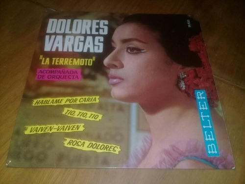 Dolores Vargas La Terremoto Hablame Por Caria Vinilo Simple 
