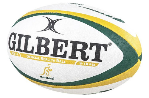 Pelota Rugby Gilbert Oficial Replica Wallabies N°5