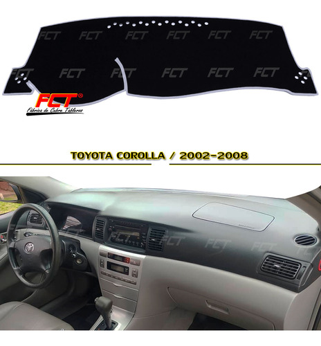 Cubre Tablero Premium / Toyota Corolla / 2002 2003 2004 2005