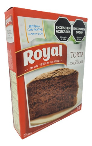Bizcochuelo Torta Royal Premezcla Dulce Chocolate X 500g
