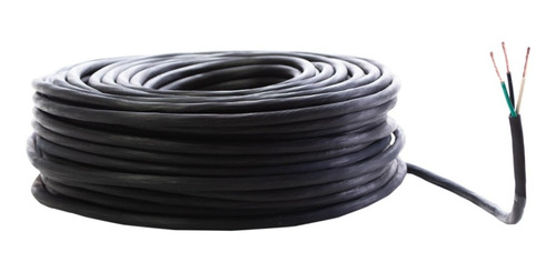 Cable Electrico Uso Rudo 3x12 Con 100 Metros