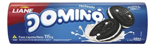 Biscoito Recheado Diversão Dominó Sem Lactose 115g - Liane