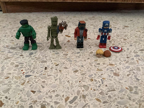 Colección De Guardianes De La Galaxia,hulk Y Capitán América