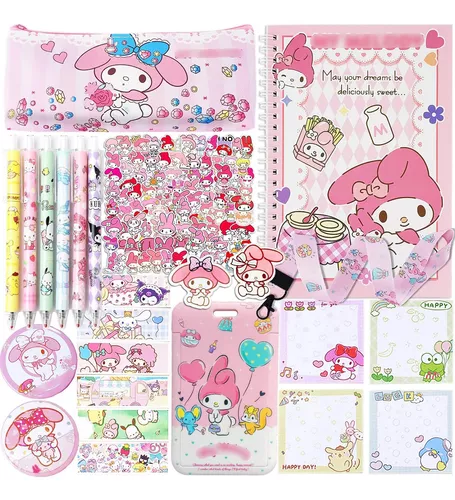 Set De Regalo De Papelería Koiswim Cute Kawaii, Material Esc