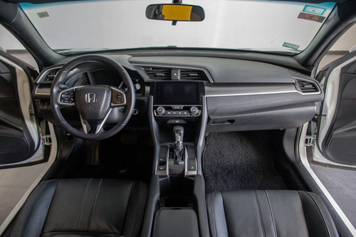 Imagen 2 de 24 de Honda Civic Elx At 2019 Blanco Full
