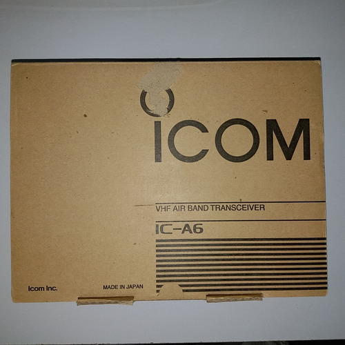 Caja Radio Vhf Icom Ic-a6