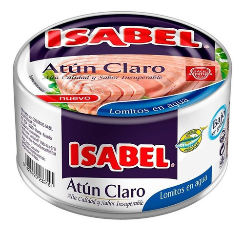 Atún Isabel Lomo Agua 142gr - g a $53