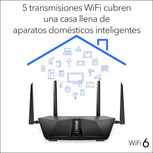 Netgear Nighthawk Rax43 - Router Wifi 6 Ax5 Ax4200