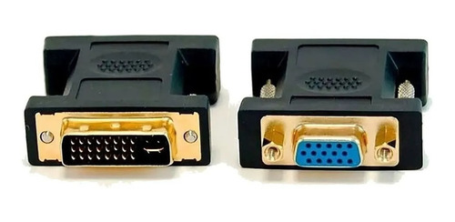 Imagen 1 de 5 de Adaptador Dvi-i Macho 24+5 Dual Link A Vga Hembra
