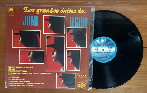 Juan Legido Los Grandes Exitos Disco Lp Vinilo