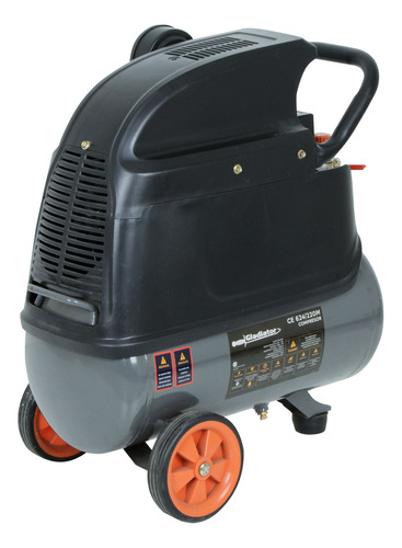 Compresor De Aire 1500w 2hp 24 Lts Portatil Electrico 8bar