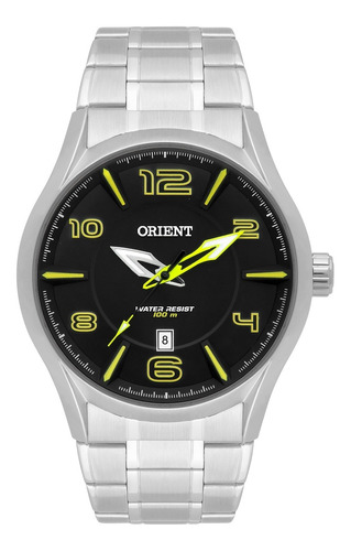 Relógio Orient Masculino Mbss1318 Posx Preto Analogico