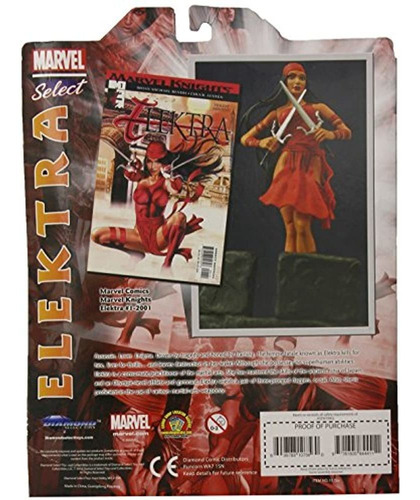 Diamond Select Toys Marvel Select Elektra Figura De Accion