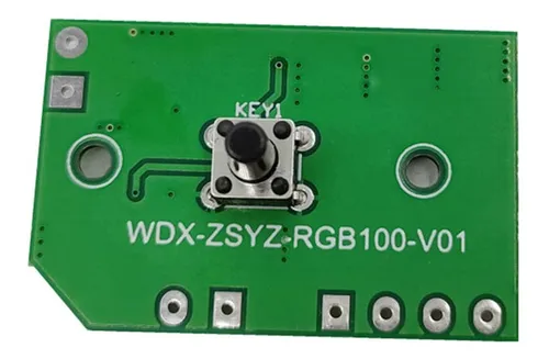 Placa De Circuito De Luz Solar Con Interruptor De 3,7 V, Lám