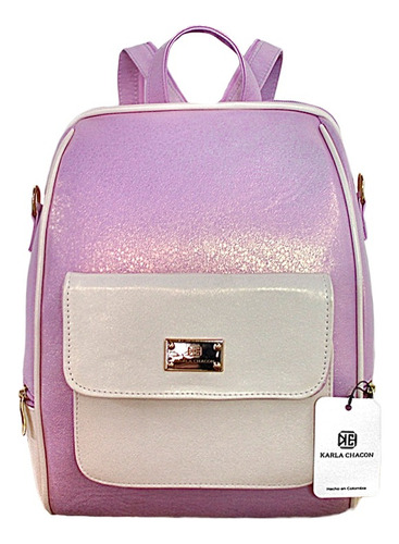 Bolso Dama Morral Mochila Mujer Karla Chacon