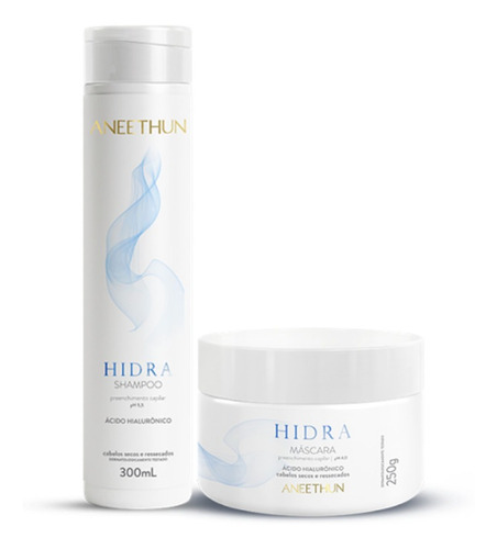 Kit Shampoo E Máscara Hidra Aneethun Pronta Entrega E Brinde