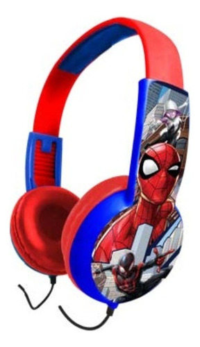 Audifono Kids Marvel De Spider Man Ajustables Comodos