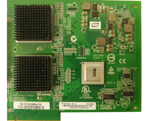 Qlogic Qle2564 Pcie 8gbps 4 Ptos Datos