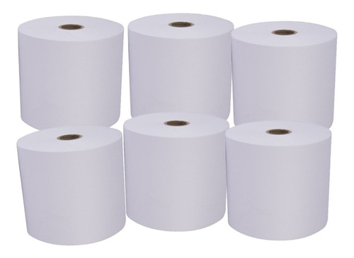 Rollo Sumadora 57 X 40 Mt Papel Bond X6 Uds