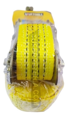 Imagen 5 de 10 de Prensa Reata 2 Pulgadas X 9 Mts Para 5 Ton Cu259c Uyustools