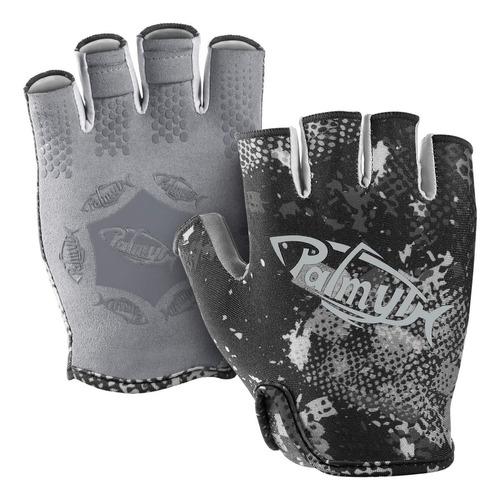 Palmyth Stubby - Guantes De Pesca Uv Para Protección Solar.