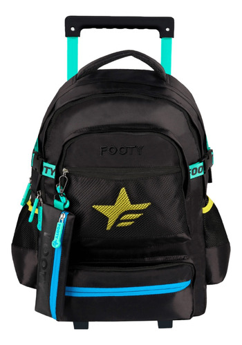 Mochila Escolar Footy Big Kids Star 1041 Color Diseño 