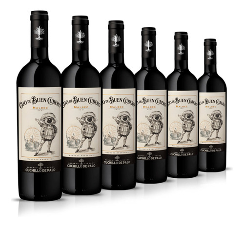 Vino Ojo De Buen Cubero Malbec X6 - Oferta Celler