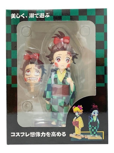 Figura Kimetsu No Yaiba Tanjiro Kamado Arco Distrito Rojo