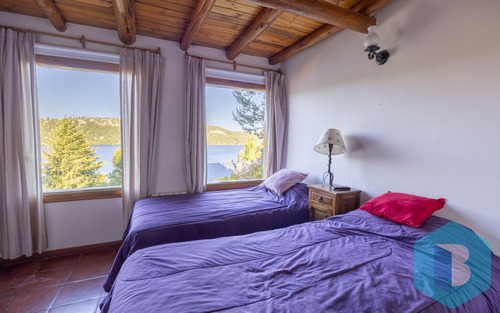 Alquiler Casa En Bariloche Barrio Cerrado Con Costa De Lago. Km16. Capacidad 6. #005.