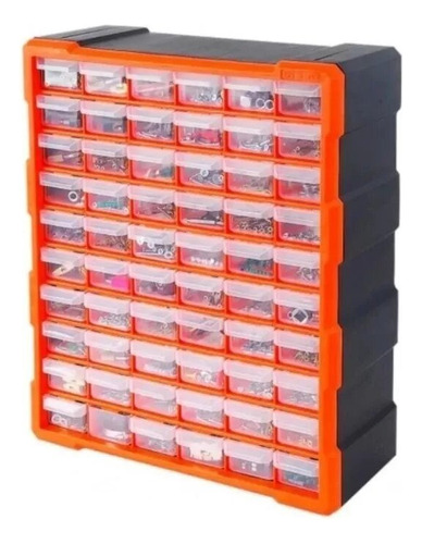 Caja Organizadora Gavetero C/ 60 Cajones Organizador Y Divis