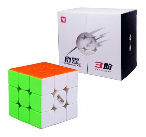 Cubo Mágico 3x3x3 Thunderclap V3 M Qiyi Magnético Em Estoque