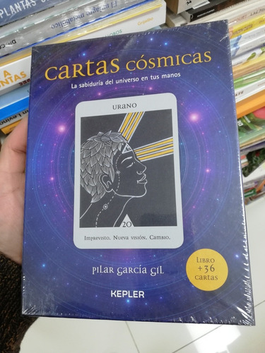 Libro Cartas Cósmicas - Pilar García + 36 Cartas 