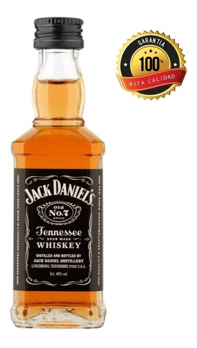 Whiskey Jack Daniels Miniatura - mL a $238