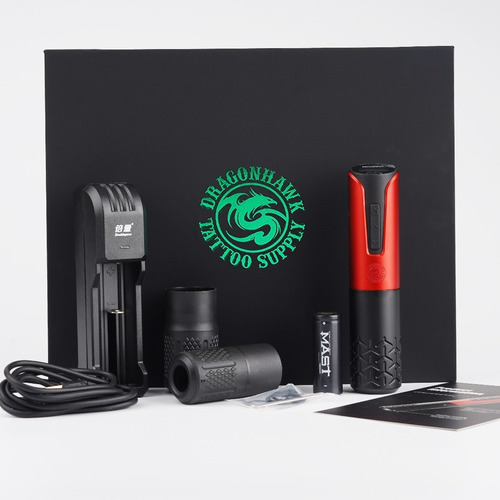 Kit De Tatuaje Tutuar Maquina Pen Tattoo Dragonhawk