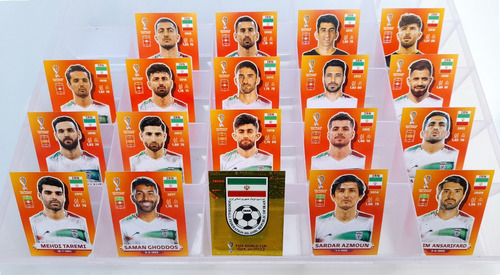 Mundial Qatar 2022 Panini - Selección Irán Completa / Irn 