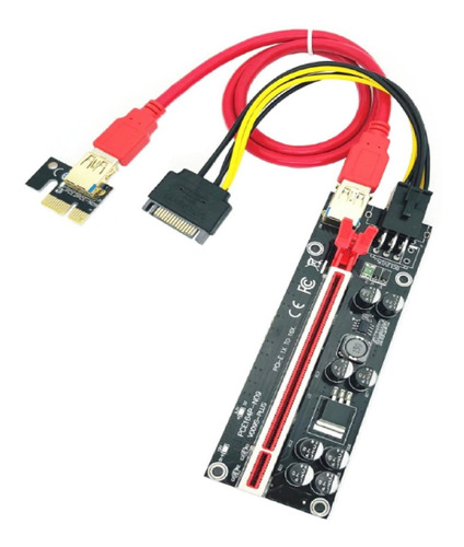 Riser Pci Ver. 009s Plus Gold Usb 3.0 Minería D Bitcoin Btc