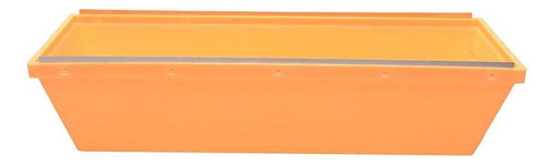 Recipiente Plástico Para Mezcla Naranja 30.4 X 9 Cm