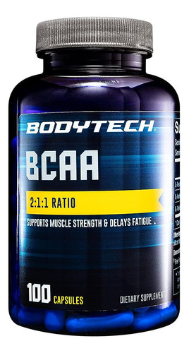 Bodytech Bcaa Proporción 2:1:1 (100 Cápsulas)