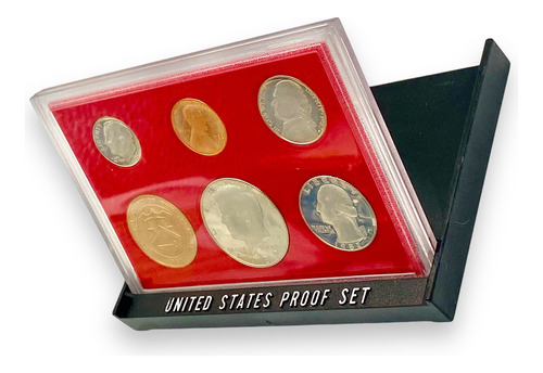 Set De 6 Monedas Proof De Los Estados Unidos De America 1982 (Usado)