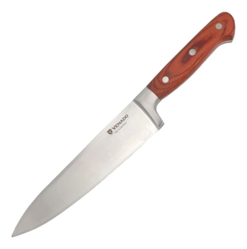 Cuchillo Asador Venado 21cm P Asado Cocina Mango Madera