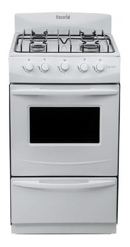 Imagen 1 de 9 de Cocina Escorial Candor S2 Gas Natural Blanca Oferta
