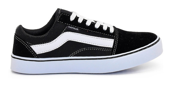 tênis unissex mad rats old school pu branco - C&A